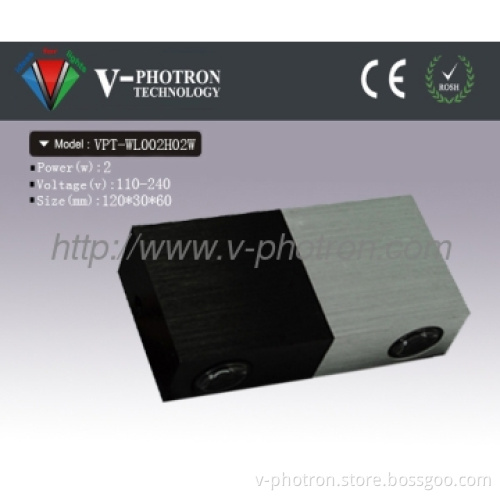fashion style High Power 2W Wall Light